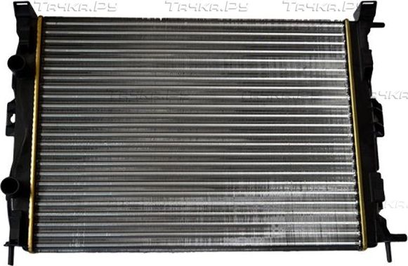 Радиатор охлаждения двигателя ASAM для Renault Megane II 2002-2009. Артикул 32526