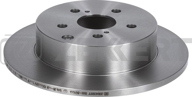 Тормозной диск Zekkert задний для Toyota Verso I 2009-2018. Артикул BS-5703