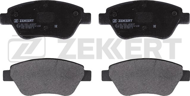 Тормозные колодки Zekkert передние для Fiat Albea 2000-2012. Артикул BS-1201