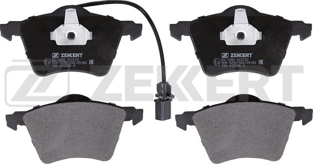 Тормозные колодки Zekkert. Артикул BS-1093