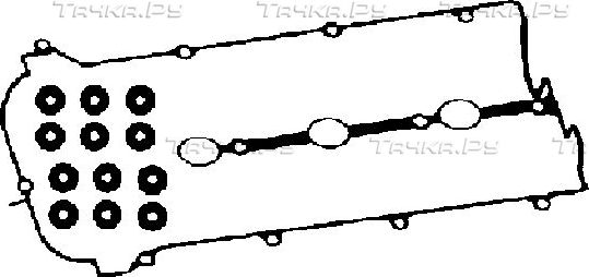 Прокладка клапанной крышки Corteco правый/левый для Mazda MX-6 1992-1997. Артикул 440202P