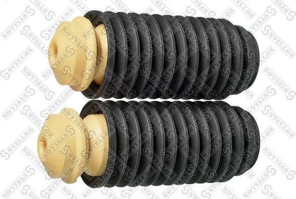 Комплект отбойников и пыльников амортизаторов (стоек) Stellox задний для Volkswagen Derby I 1977-1981. Артикул 11-27153-SX