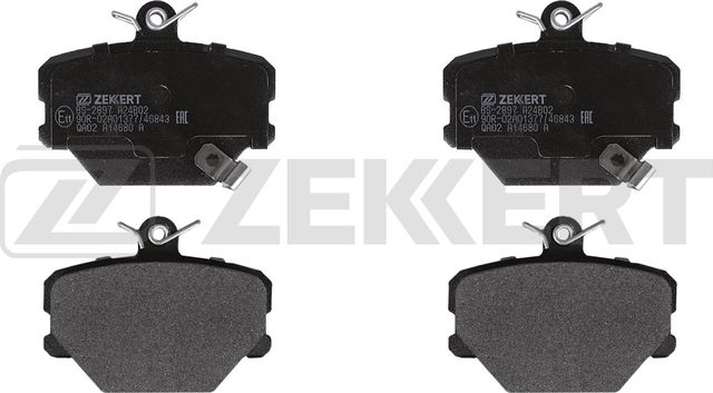 Тормозные колодки Zekkert передние для Smart Fortwo II (W451) 2007-2015. Артикул BS-2897