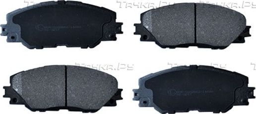 Тормозные колодки ASAM передние для Toyota RAV4 IV (CA40) 2012-2019. Артикул 55372