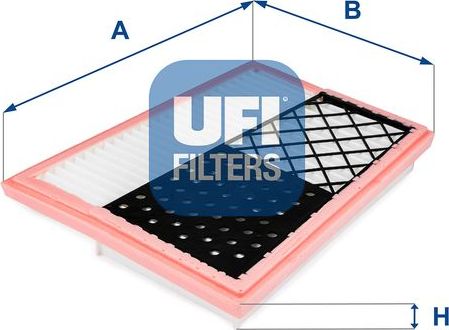 Воздушный фильтр UFI. Артикул 30.462.00