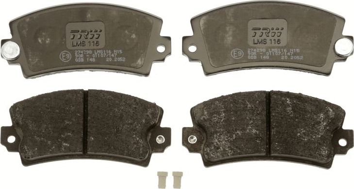 Тормозные колодки TRW COTEC передние для Renault 18 1978-1982. Артикул GDB148