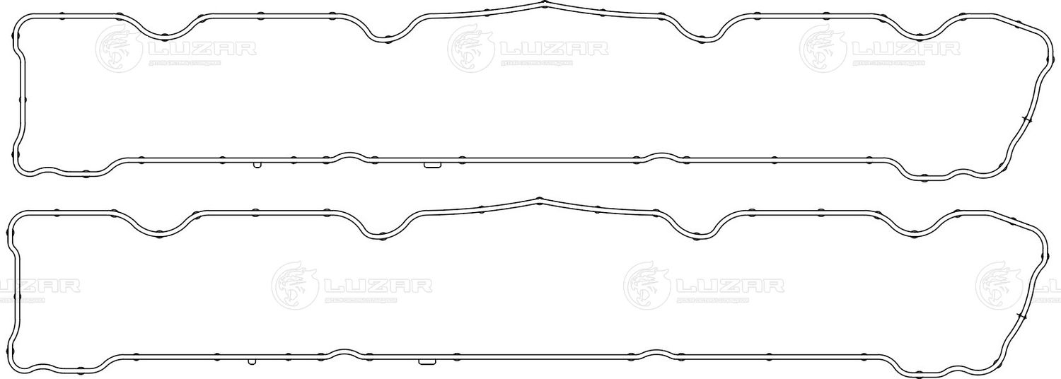Прокладка клапанной крышки 441724 Luzar. Артикул LES 22003