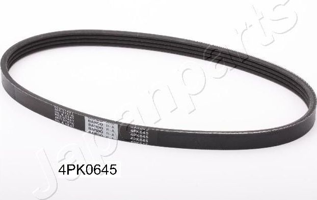 Приводной ремень поликлиновой Japanparts. Артикул DV-4PK0645