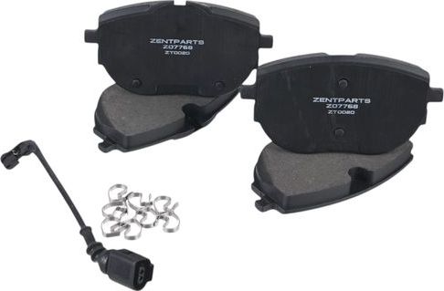 Тормозные колодки Zentparts. Артикул Z07768