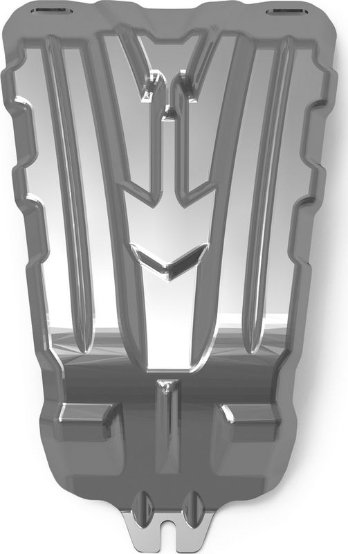 Защита алюминиевая АвтоБроня для редуктора Renault Duster II 4WD 2021-2026. Артикул 333.04737.1