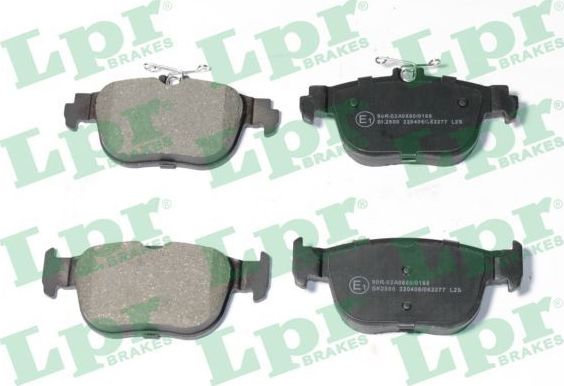 Тормозные колодки LPR. Артикул 05P2277