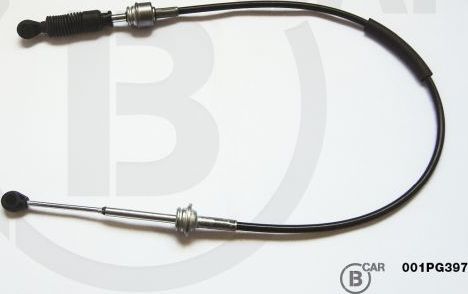 Трос переключения передач КПП B CAR для Peugeot 406 I 1996-2004. Артикул 001PG397