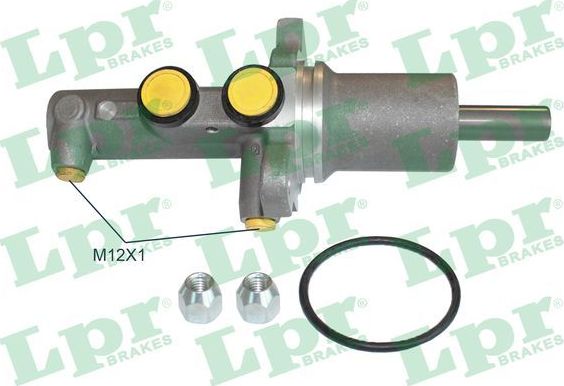 Тормозной цилиндр главный LPR (алюминий) для Volkswagen Crafter I 2006-2016. Артикул 6178