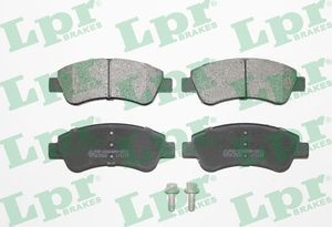Тормозные колодки LPR передние для Citroen C3 II 2009-2016. Артикул 05P1188