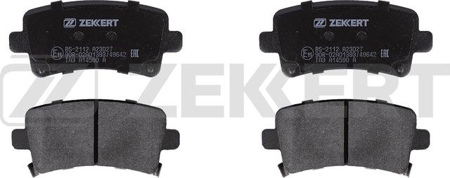 Тормозные колодки Zekkert задние для Saab 9-5 II 2010-2012. Артикул BS-2112