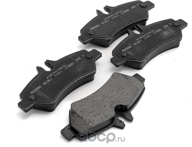 Колодки тормозные задние (Absel). Артикул MS420002