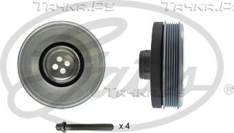 Шкив коленвала Gates DriveAlign® для BMW 5 VI (F10/F11/F07) 2013-2017. Артикул TVD1199A