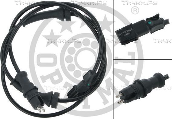 Датчик ABS Optimal задний для Renault Megane II 2002-2005. Артикул 06-S285