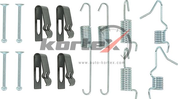 Ремкомплект NISSAN X-Trail (T31) колодок тормозных барабанных KORTEX. Артикул KBD013