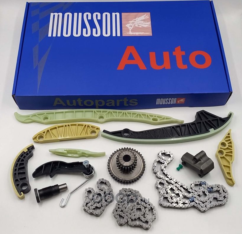 Комплект цепи ГРМ VAG 2,0L CBF/CBFA gen1 (Mousson). Артикул STKCBFA