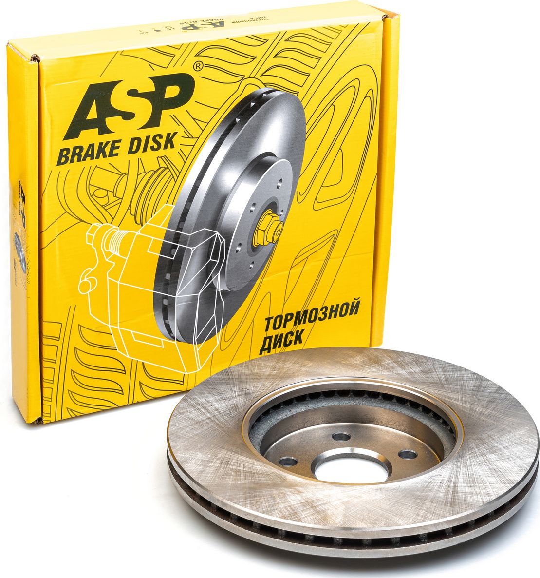Тормозной диск (ASP). Артикул 380207