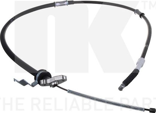 Трос ручника (тросик ручного тормоза) NK левый для Toyota RAV4 II (XA20) 2000-2005. Артикул 9045162