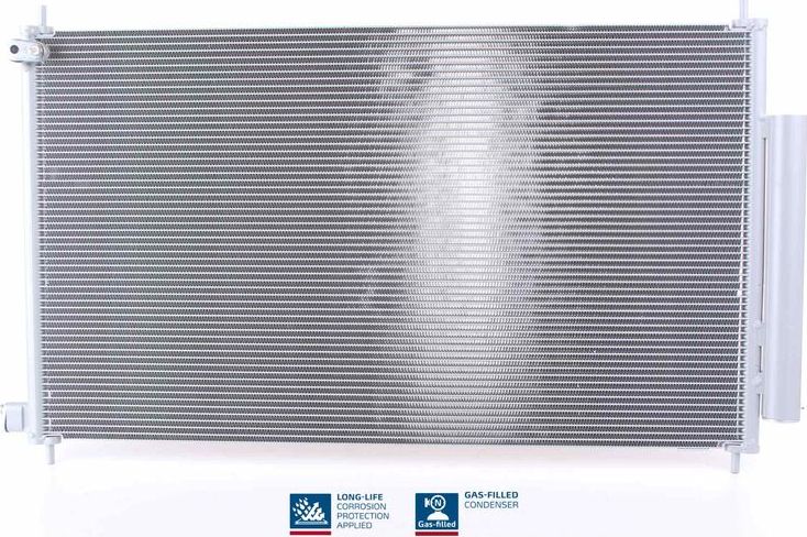 Радиатор кондиционера (конденсатор) Nissens (алюминий). Артикул 940354