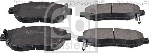Тормозные колодки Febi Bilstein передние для Lexus GS I 1993-1997. Артикул 116354