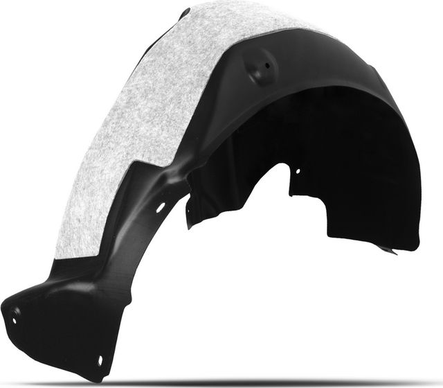 Подкрылок (локер) TOTEM задний правый с шумоизоляцией Volkswagen Polo V седан 2015-2026. Артикул NLS.51.01.004