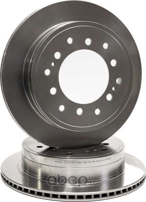 Диск тормозной задний (Absel). Артикул TY421031