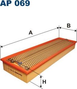 Воздушный фильтр Filtron для Mercedes-Benz Vario 1996-2013. Артикул AP 069