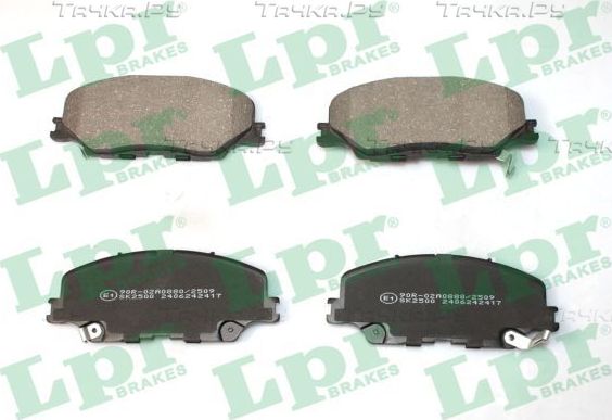 Тормозные колодки LPR. Артикул 05P2417