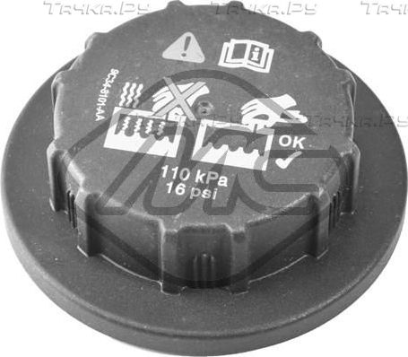 КРЫШКА РАДИАТОРА FORD USA WINDSTAR (A3) DISCOVERY III (L319) DISCOVERY IV (L319) Metalcaucho (полимерный материал). Артикул 36013