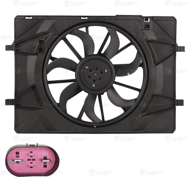 Вентилятор радиатора двигателя Luzar для Haval Jolion I 2021-2026. Артикул LFK 3021