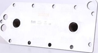 Радиатор масляный (маслоохладитель) для двигателя Nissens (сталь). Артикул 91257