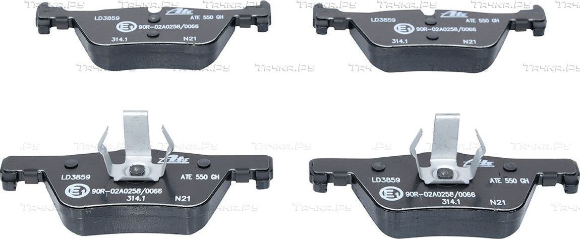 Тормозные колодки ATE Ceramic задние для BMW 2 F22 2012-2026. Артикул 13.0470-3859.2
