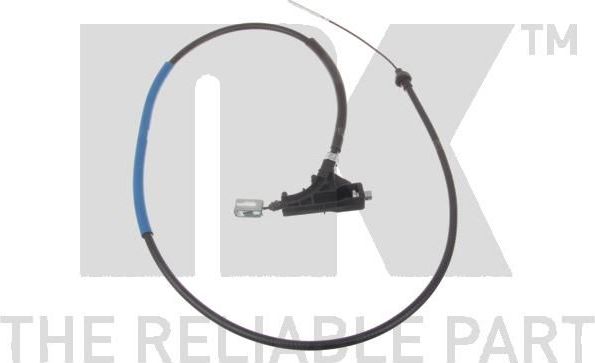 Трос ручника (тросик ручного тормоза) NK передний для Peugeot 406 I 1995-2004. Артикул 903788