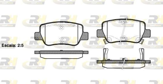 Тормозные колодки RoadHouse. Артикул 21403.02