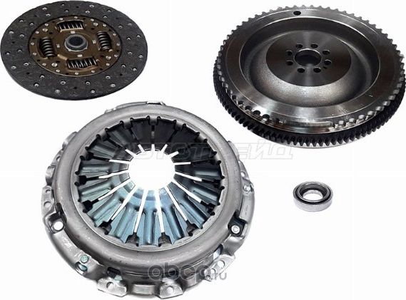 Комплект сцепления NISSAN PATHFINDER 2.5D 05-NAVA (SAT). Артикул STKNS2502F