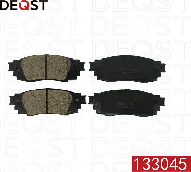 133045 DEQST Колодки тормозные Toyota Camry (18-)/RAV 4 (18-)/Lexus RX (15-)задн. Артикул 133045
