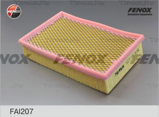 Воздушный фильтр Fenox для Dodge Journey I 2008-2026. Артикул FAI207