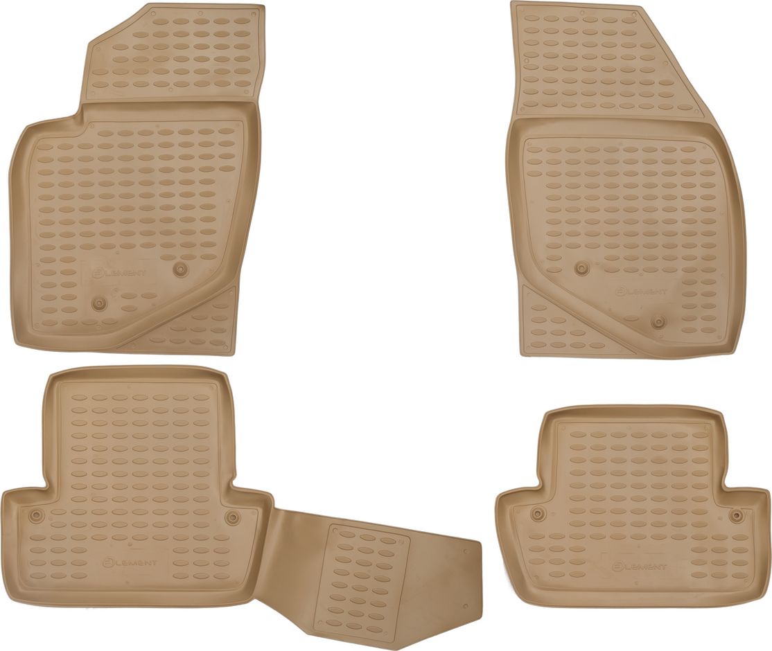 Коврики Element для салона Volvo S60 I 2000-2010 БЕЖЕВЫЕ. Артикул NLC.50.03.212