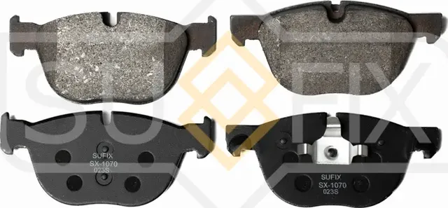 Колодки тормозные передние (Sufix). Артикул SX1070