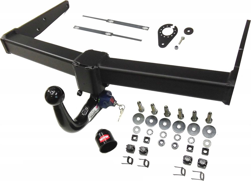 Фаркоп Witter для Volkswagen Multivan T5 2003-2015. Быстросъемный крюк. Артикул VW68Q