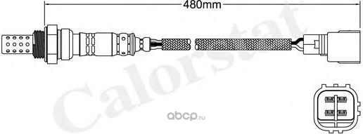 Лямбда-зонд (Vernet). Артикул LS140430