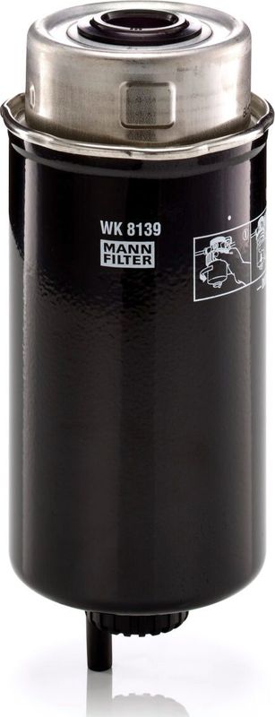 Топливный фильтр Mann-Filter. Артикул WK 8139