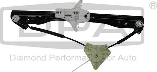 Стеклоподъемник DPA задний правый для Volkswagen Amarok I 2010-2026. Артикул 88391792602