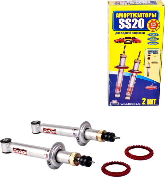 Амортизатор ВАЗ-2110-2112,1117-1119 Калина задний масляный комплект (2шт.) Комф (Ss20). Артикул SS20126