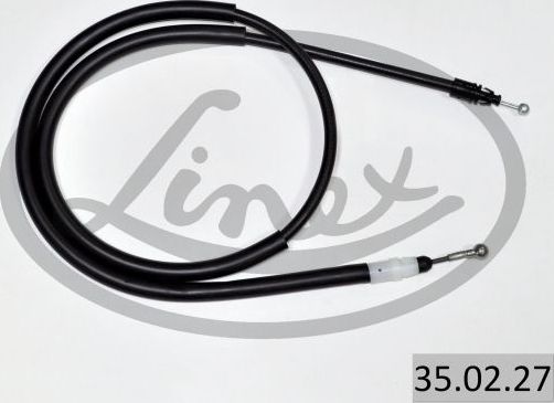 Трос ручника (тросик ручного тормоза) Linex передний левый для Renault Trafic II 2001-2014. Артикул 35.02.27