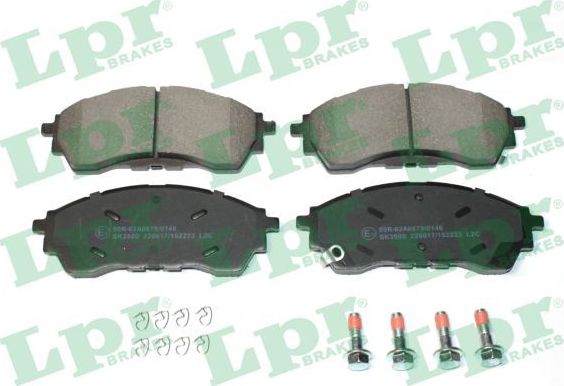 Тормозные колодки LPR. Артикул 05P2233